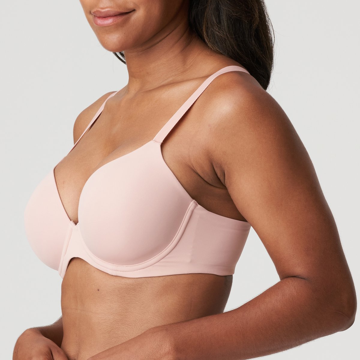 Soutien gorge spacer plongeant FIGURAS rose - powder rose, PRIMADONNA