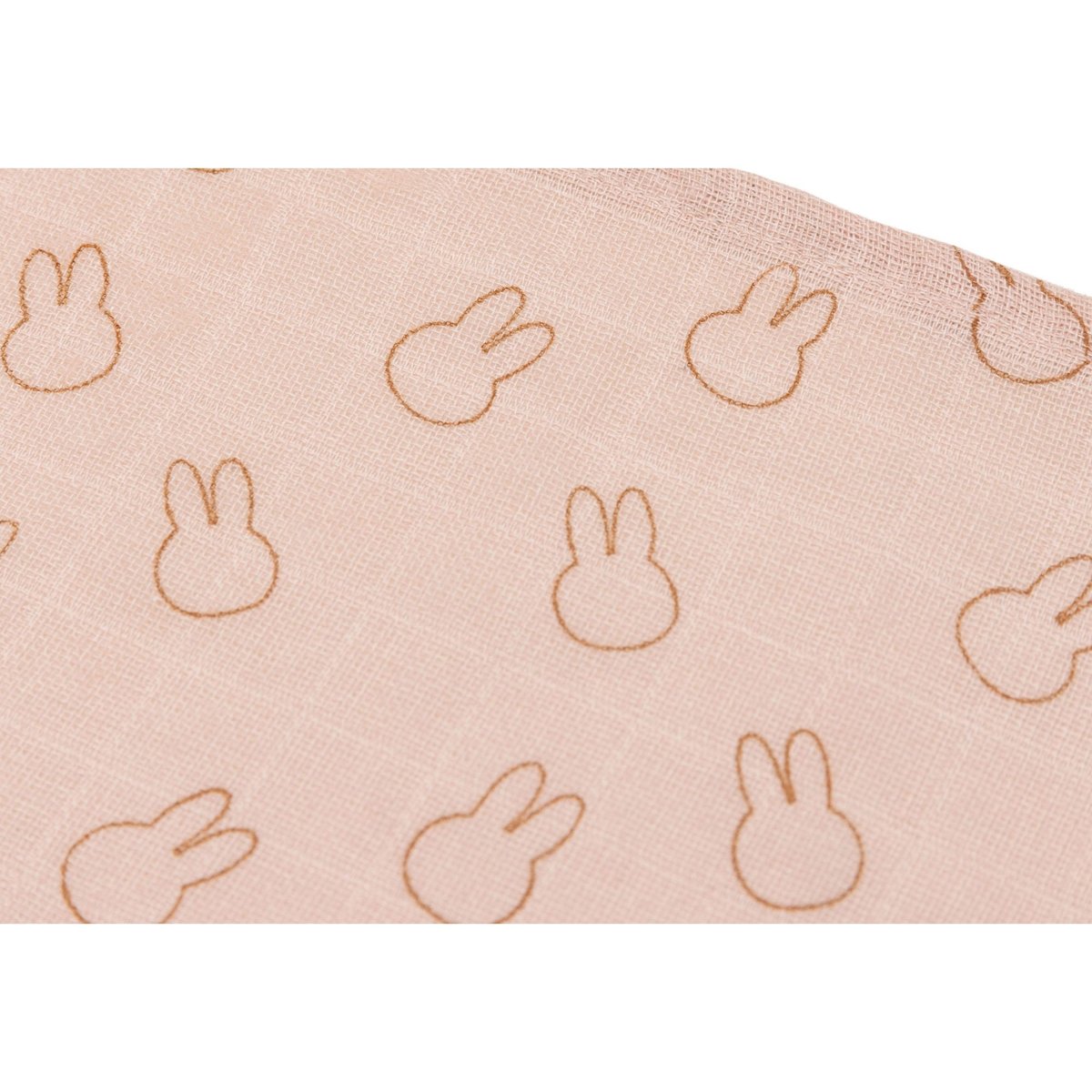 Lot de 3 langes gaze de coton rose, JOLLEIN