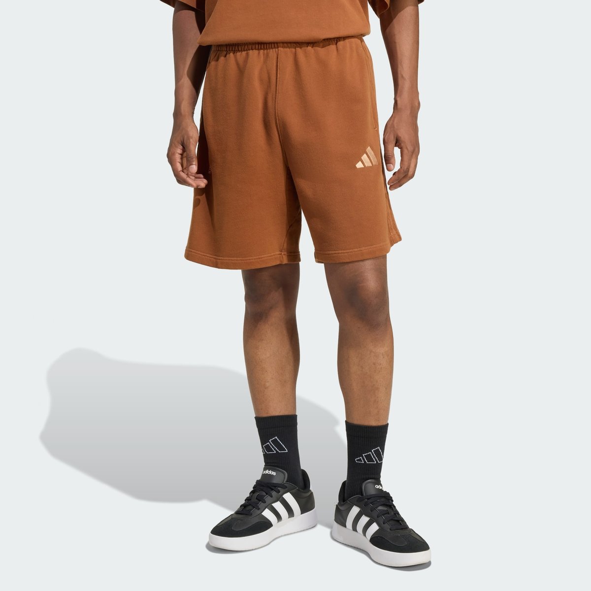 Short Délavé French Terry All Szn 20,3 Cm Short Délavé French Terry All Szn 20,3 Cm dusky bronze, ADIDAS SPORTSWEAR