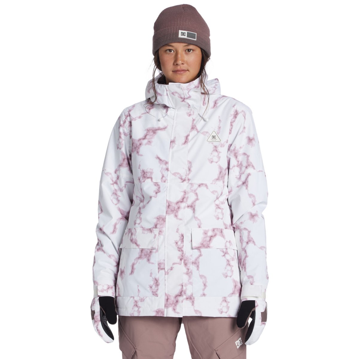 Veste de snow CRUISER. blanc marble, DC SHOES