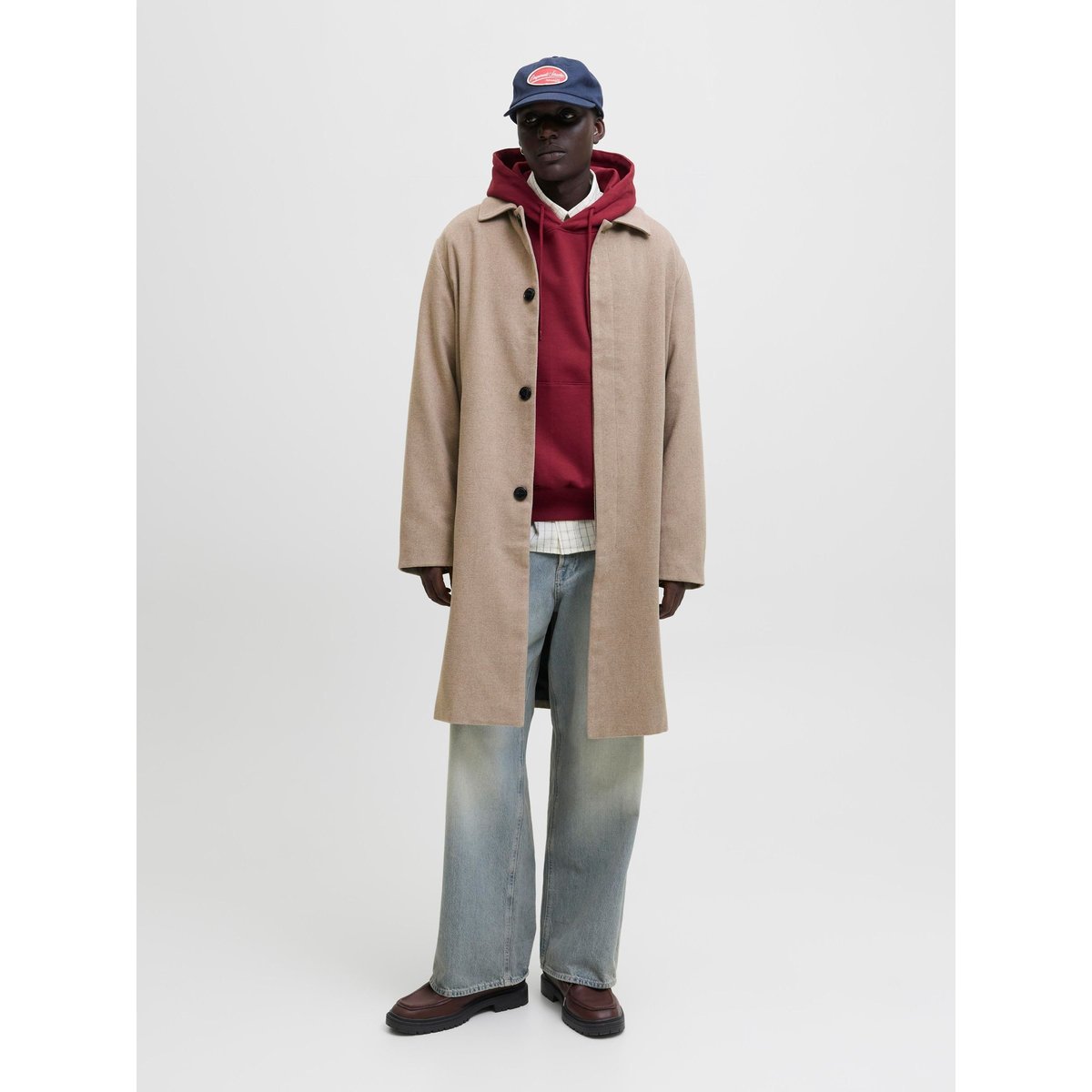 Manteau mocha meringue, JACK & JONES
