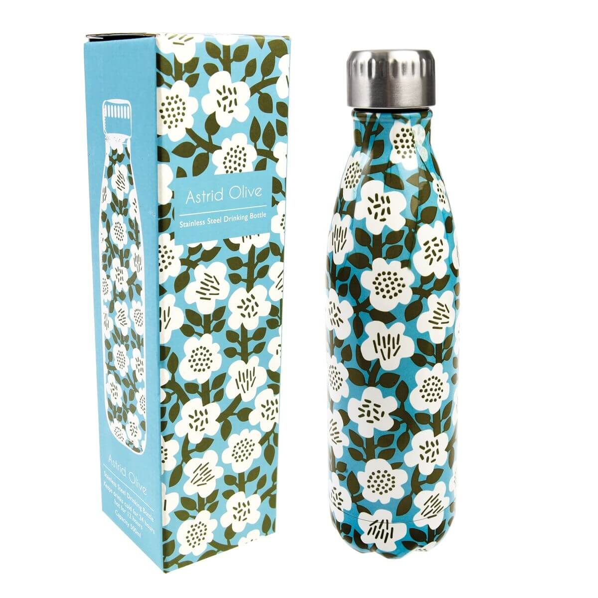 Bouteille acier inoxydable vert olive, REX
