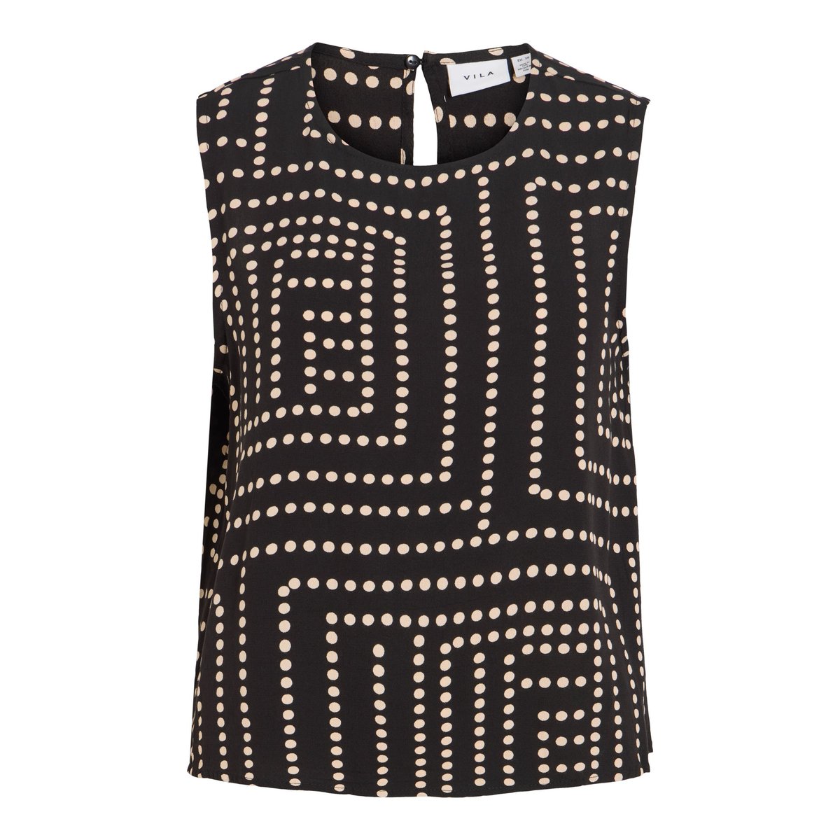 Top Sans Manches noir - black beauty1, VILA