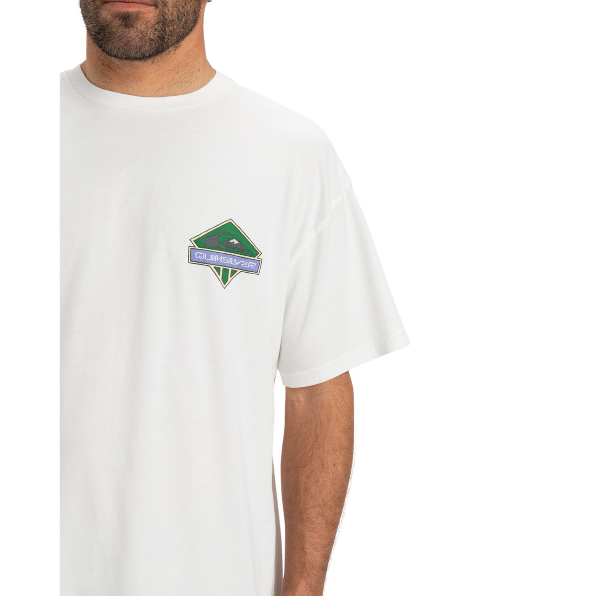 T-shirt à manches courtes CRYSTAL JET blanc snow white, QUIKSILVER