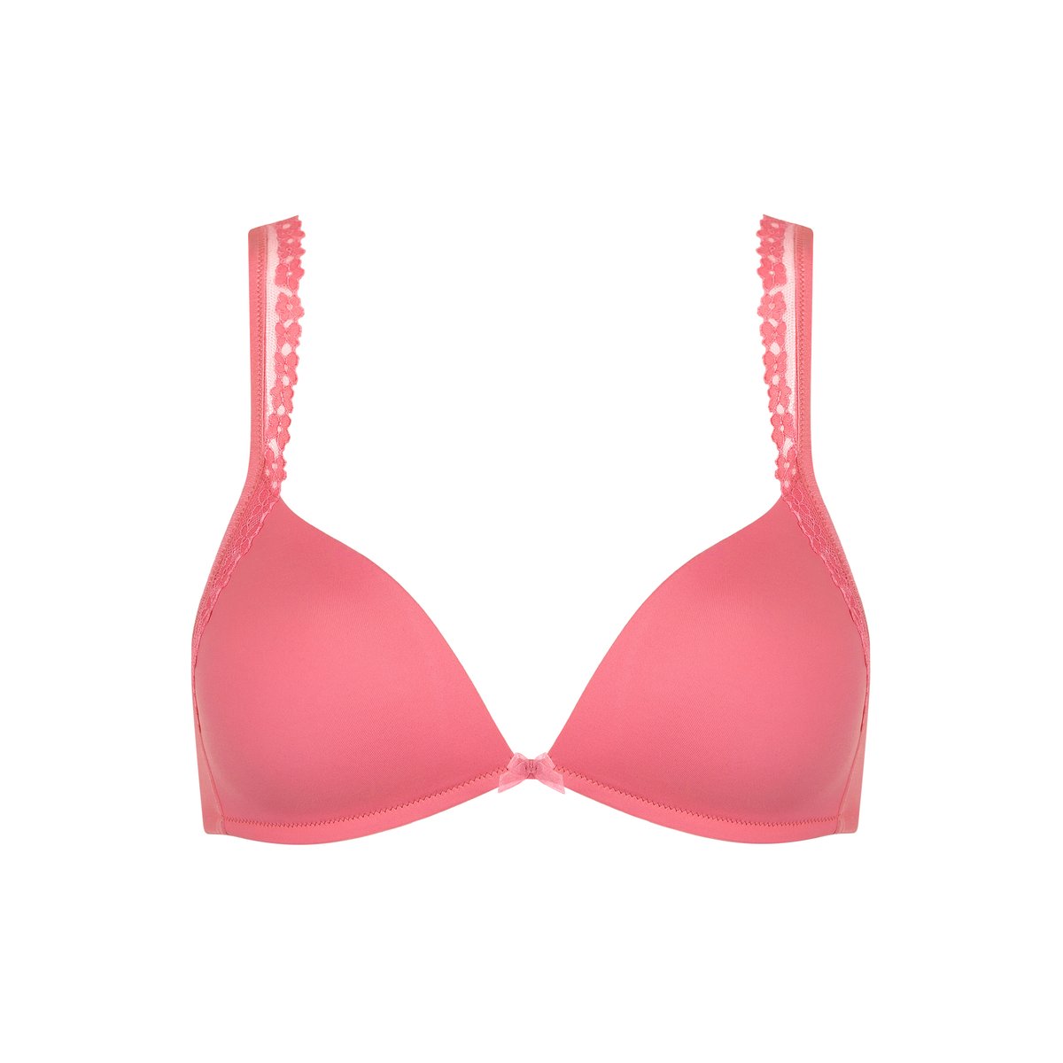 Soutien-gorge triangle préformé sans armatures SUNSET rose, LISCA