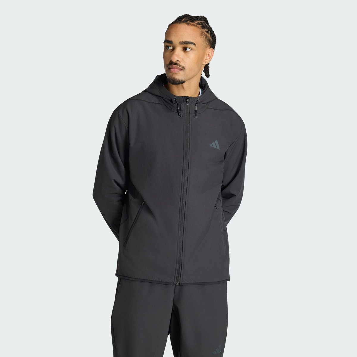 Veste Zip Intégral D4T Climawarm Veste Zip Intégral D4T Climawarm black, adidas Performance