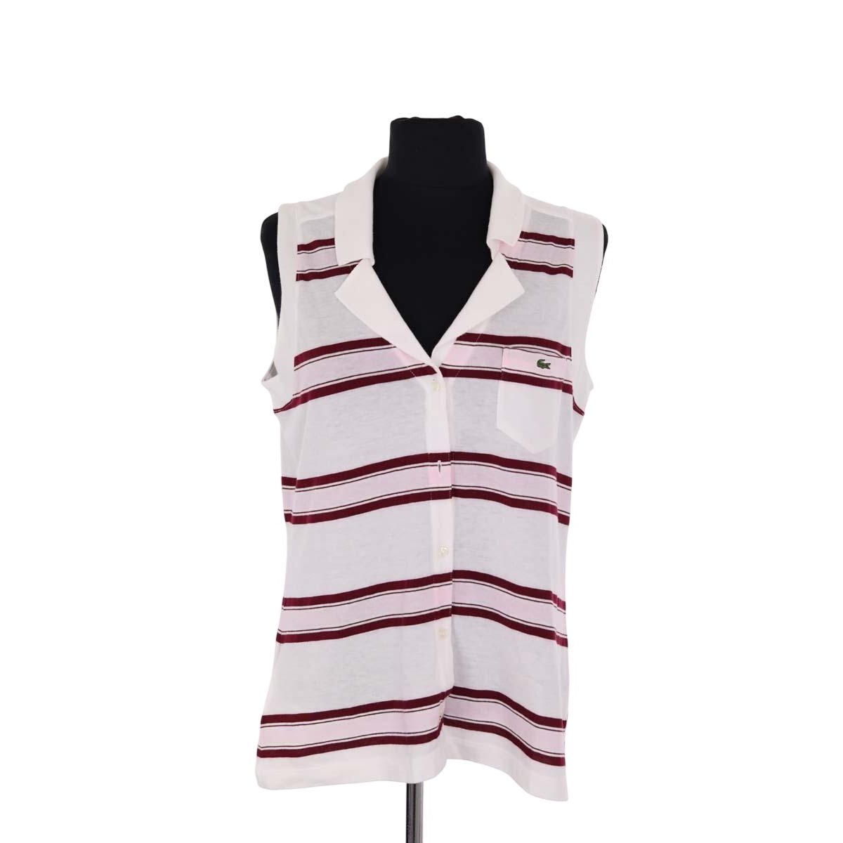 Top sans manche - Très Bon État blanc, LACOSTE