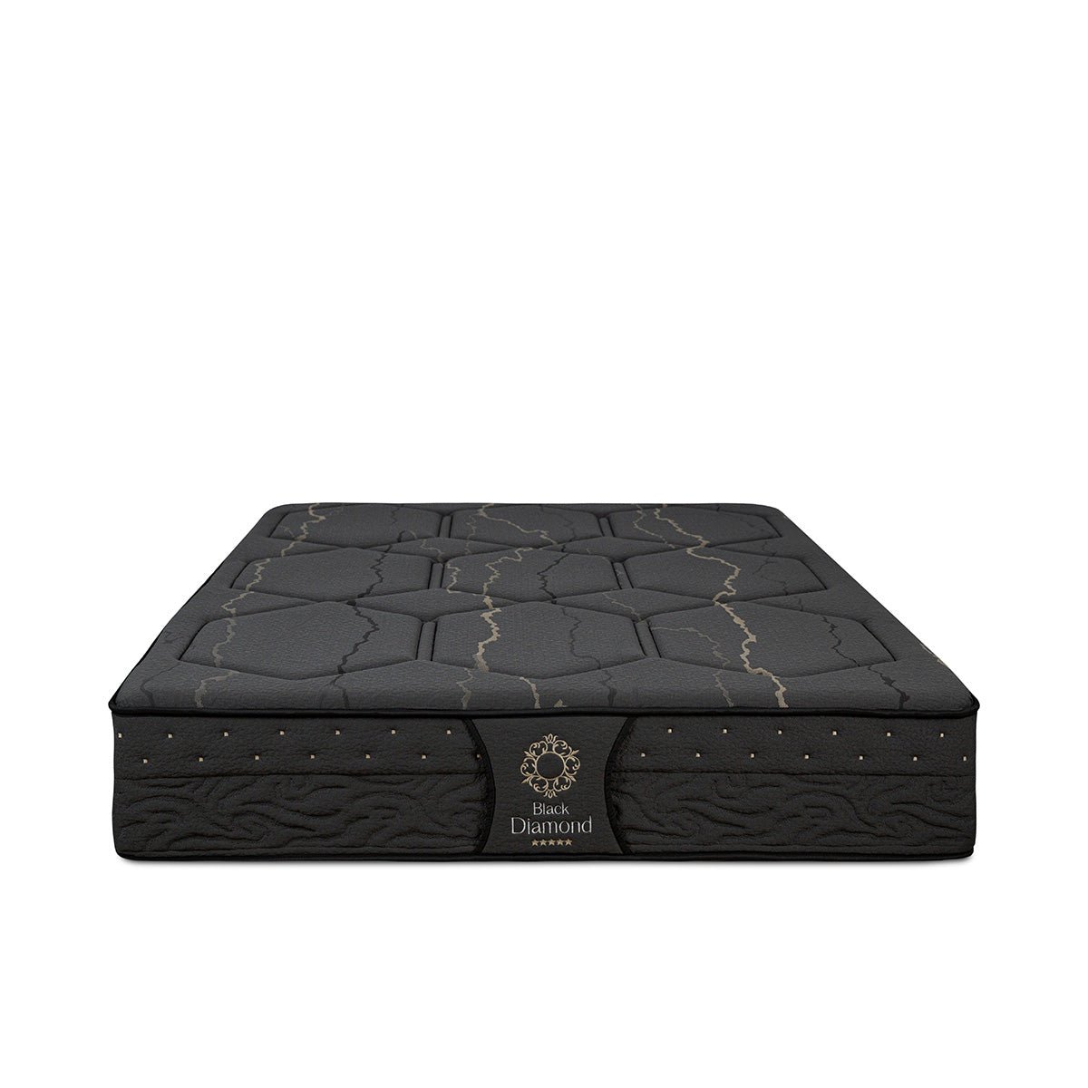 Matelas Hybride 32 cm BLACK DIAMOND noir, BELLECOUR