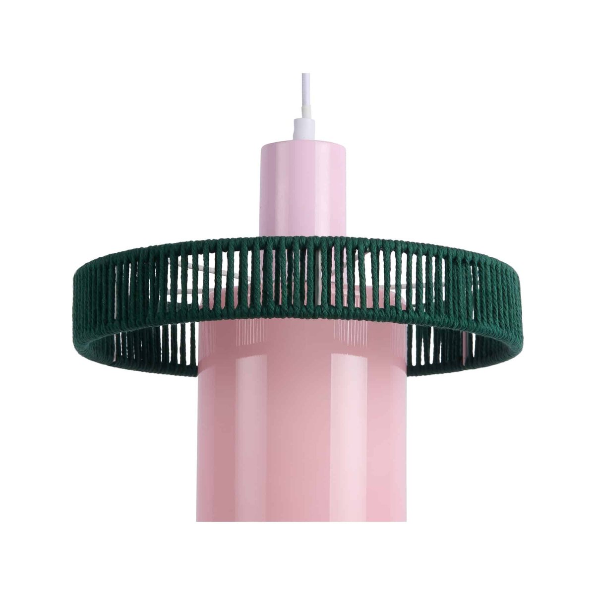 Suspension Coton FIRENZE LONG rose pâle, LEITMOTIV