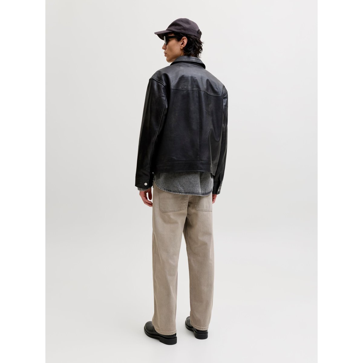 Jean Baggy Fit black denim, JACK & JONES
