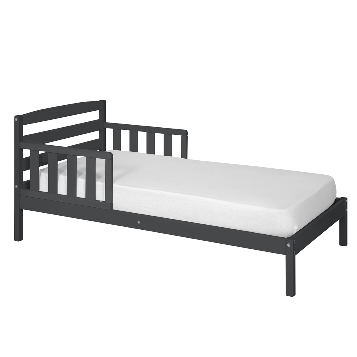 Lit enfant Bois massif  MISUNA gris, AKITEN RETAIL