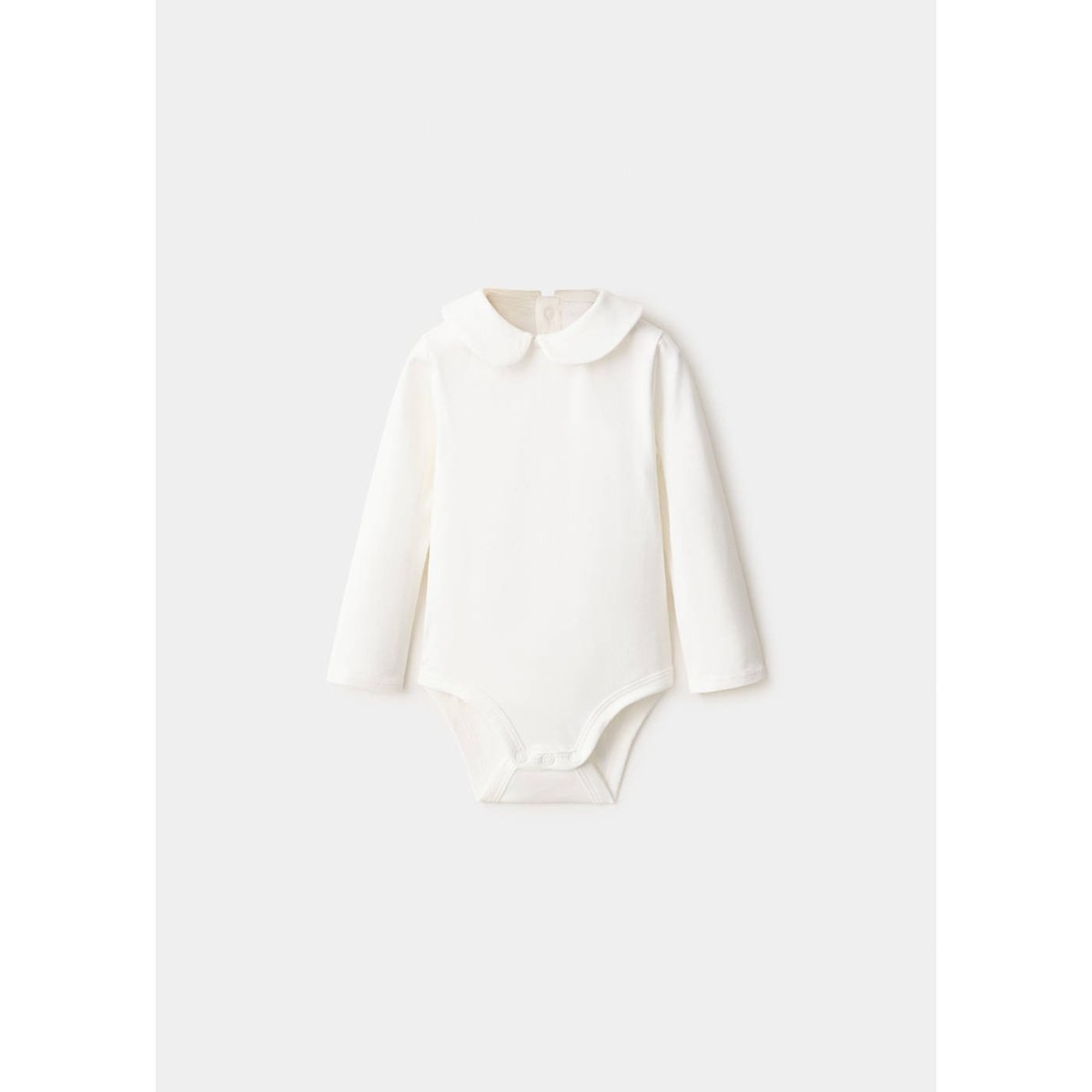 Body coton blanc cassé, MANGO BABY