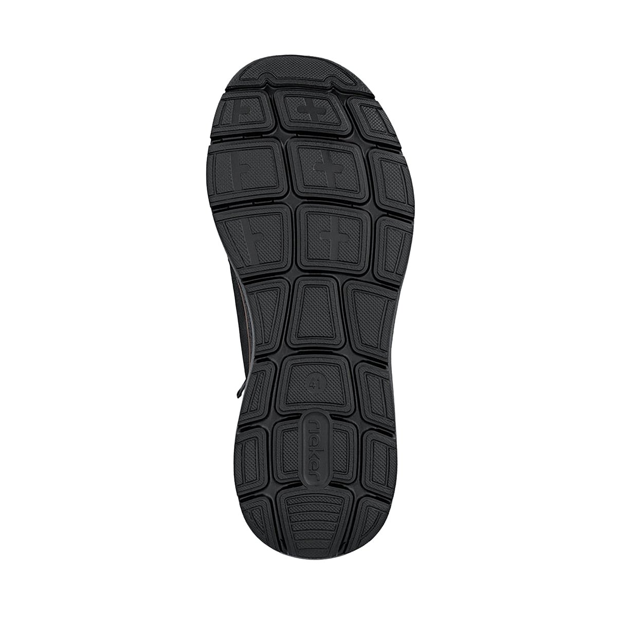 Basket Basse à Lacets Rgd noir, RIEKER