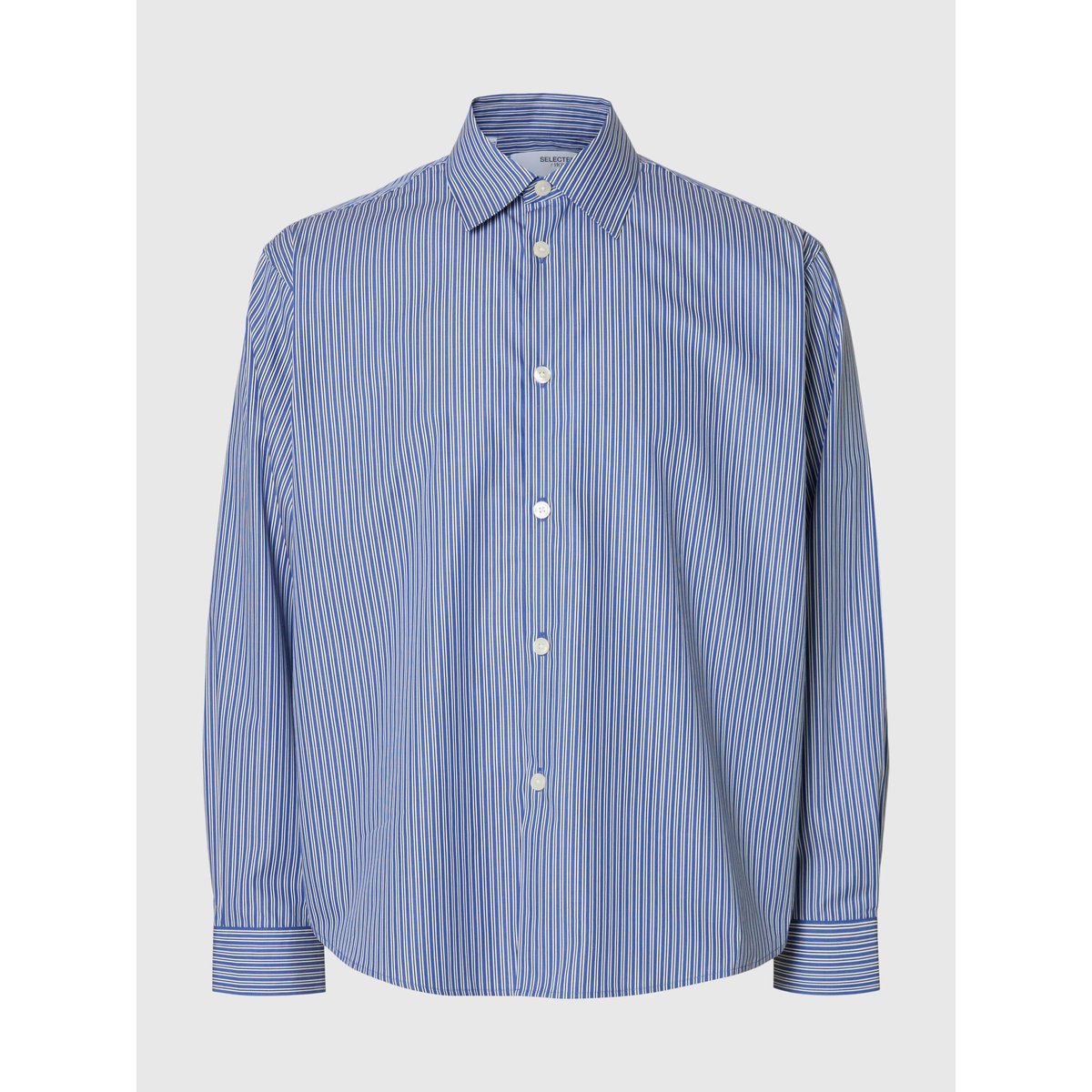 T-Shirt À Rayures medieval blue, SELECTED