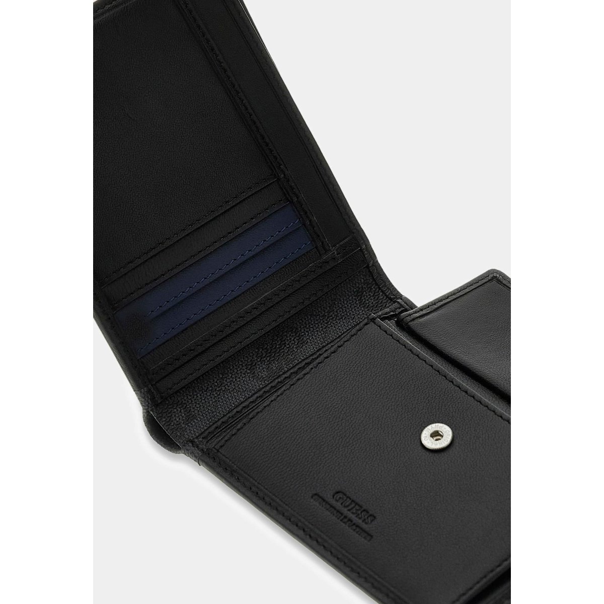 Portefeuille Sidney noir, GUESS