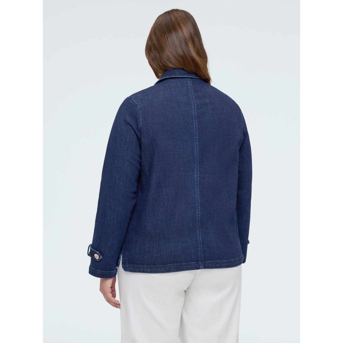 Veste croisée bleu, FIORELLA RUBINO