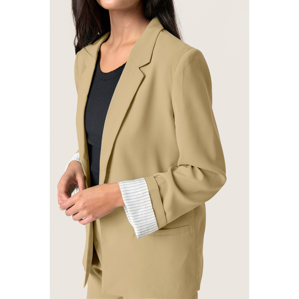 Blazer vert elmwood, SOAKED IN LUXURY