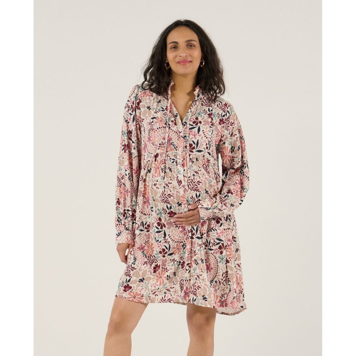 Robe d'allaitement Capucine multicolore, CACHE COEUR