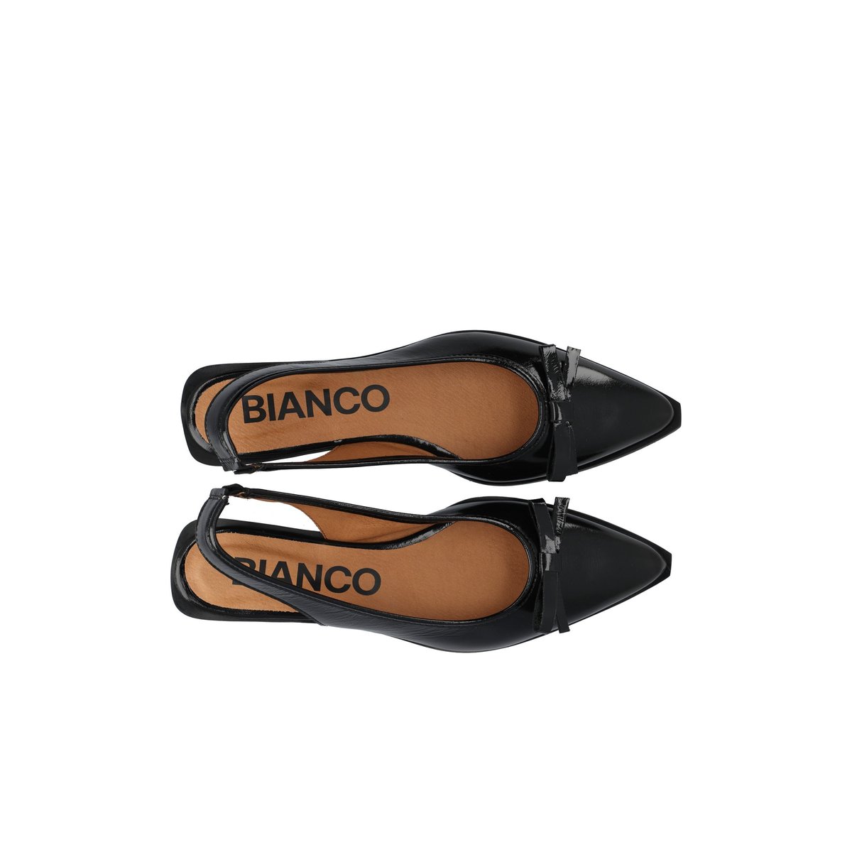 Chaussures À Bride Arrière noir - black, BIANCO