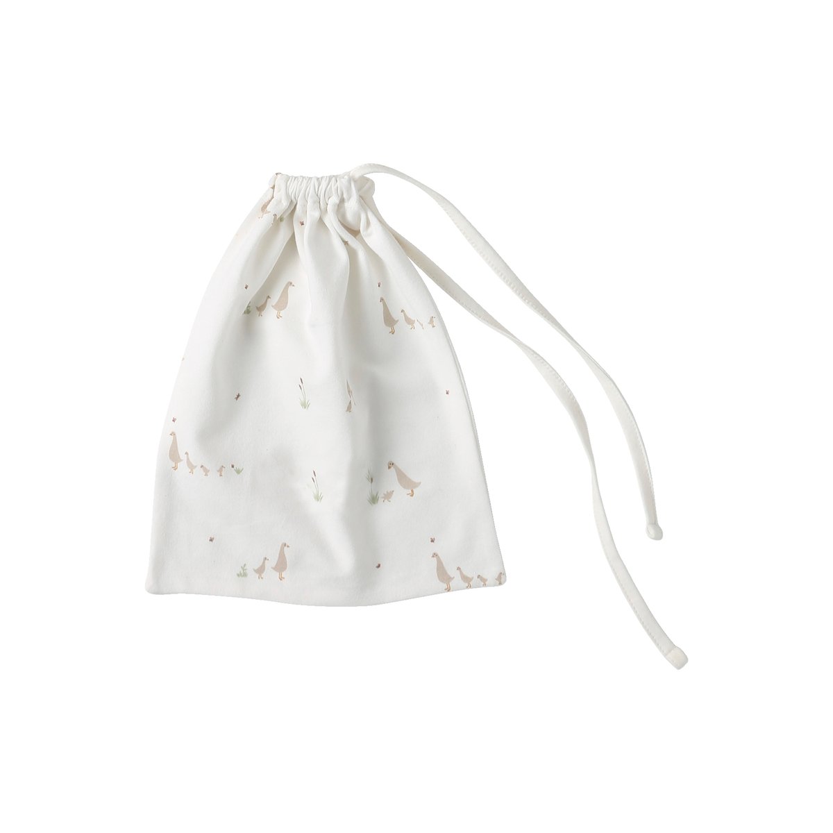 Ensemble naissance bonnet + moufles + chaussons + pochon cappuccino, VERTBAUDET