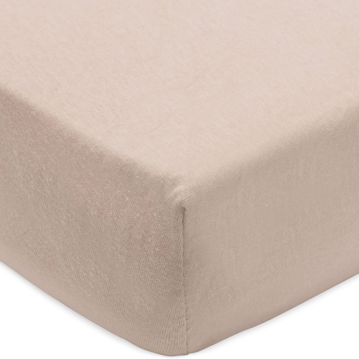 Drap housse rose, marron, JOLLEIN