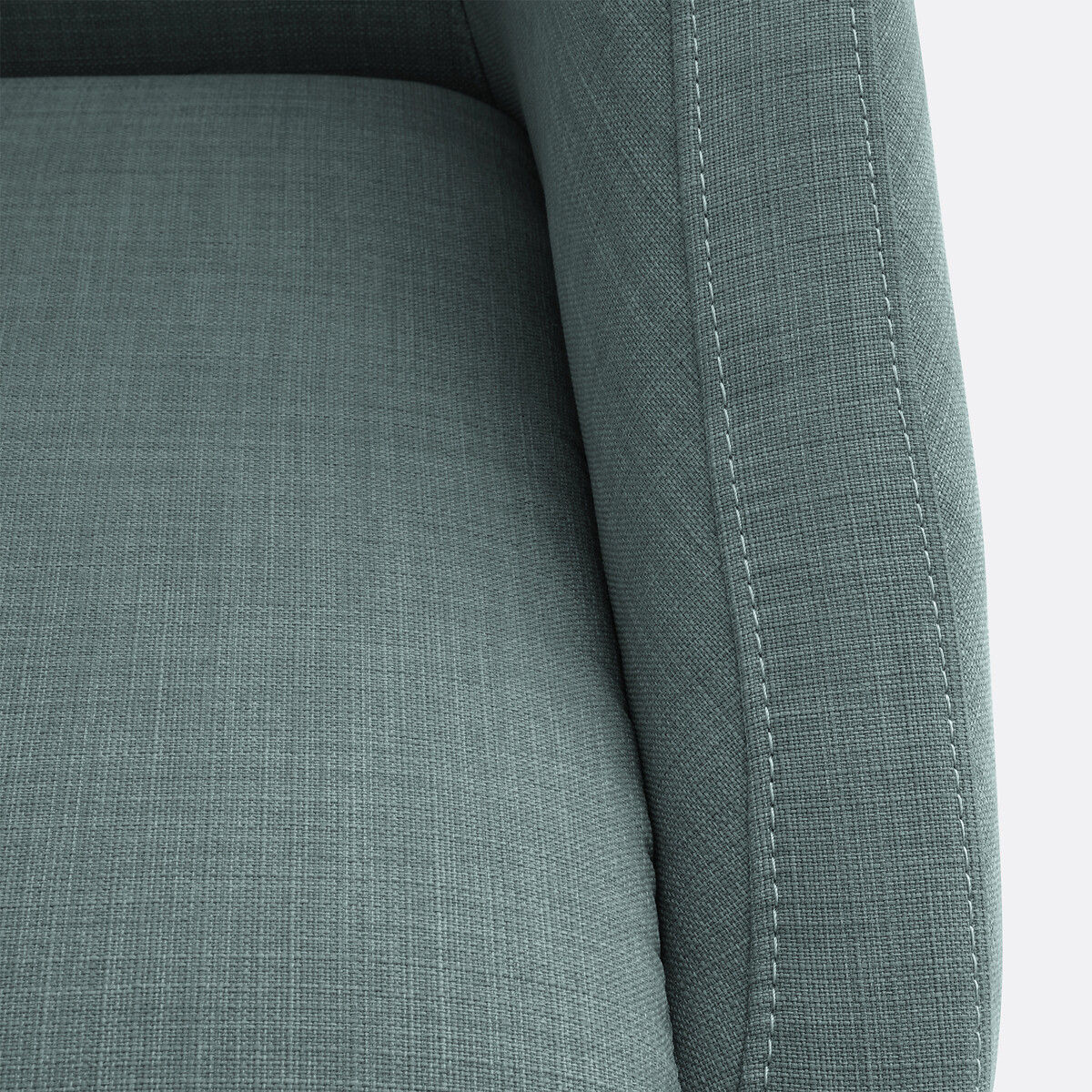 Fauteuil polyester, Séméon eucalyptus, LA REDOUTE INTERIEURS