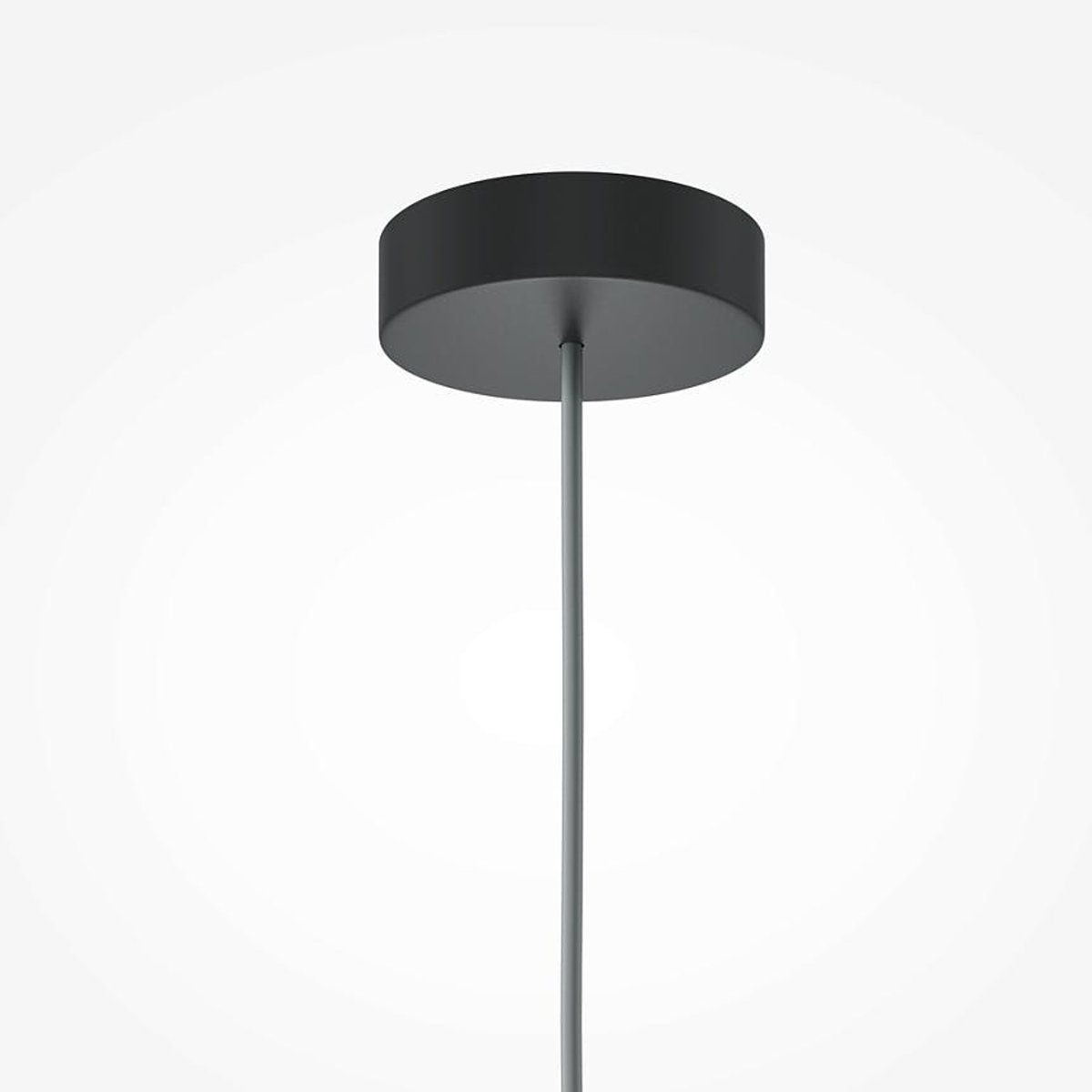 Suspension design métal et marbre ENID noir, PIER IMPORT