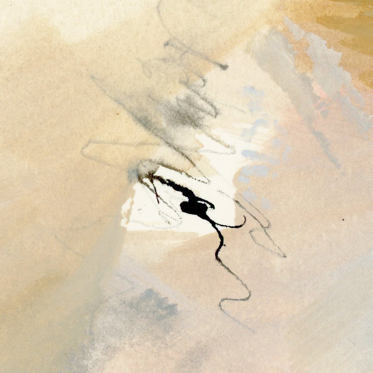 Tableau splash en toile imprimée, 200x110 cm noir, ACTE DECO