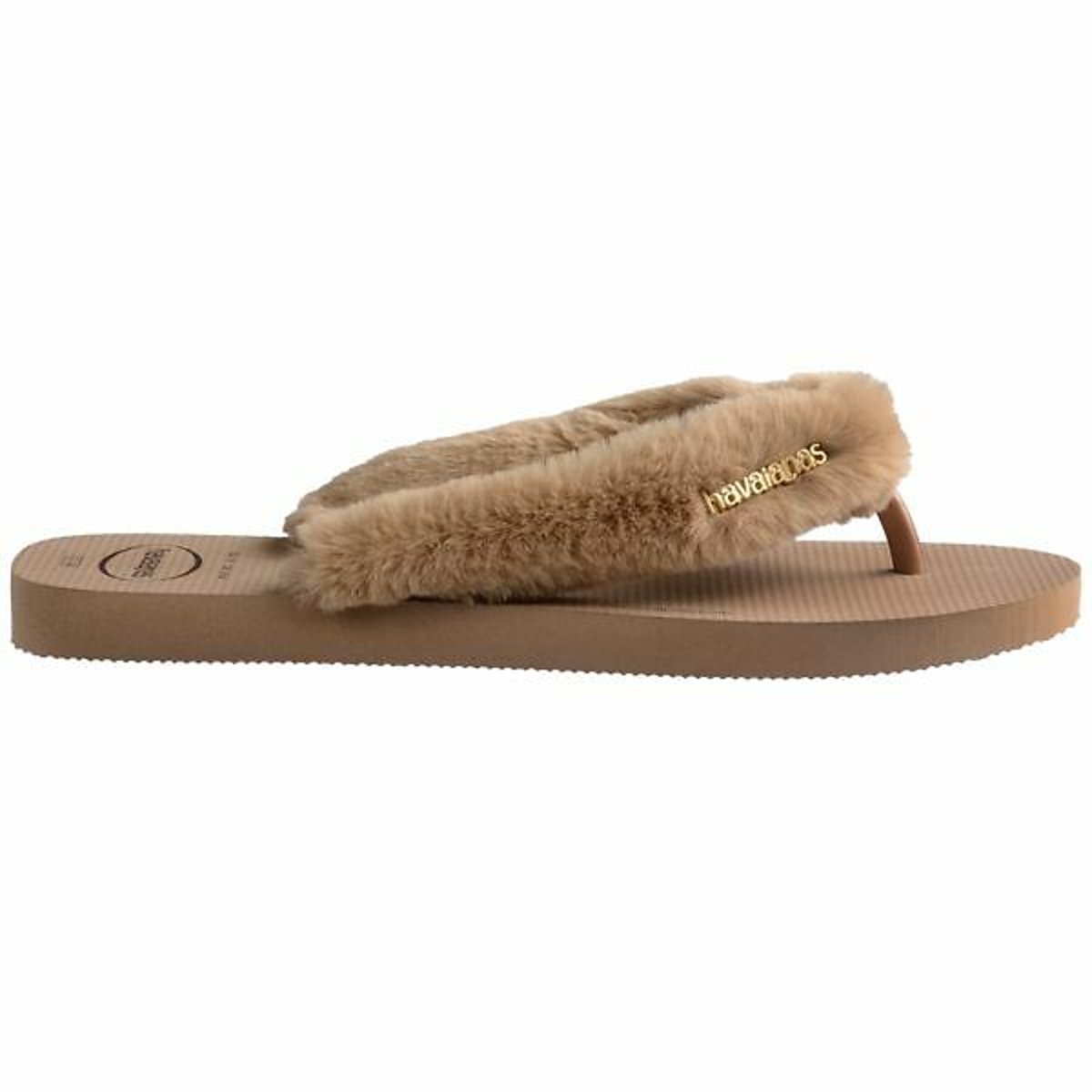 Tongs Top Fluffy III rose or, HAVAIANAS