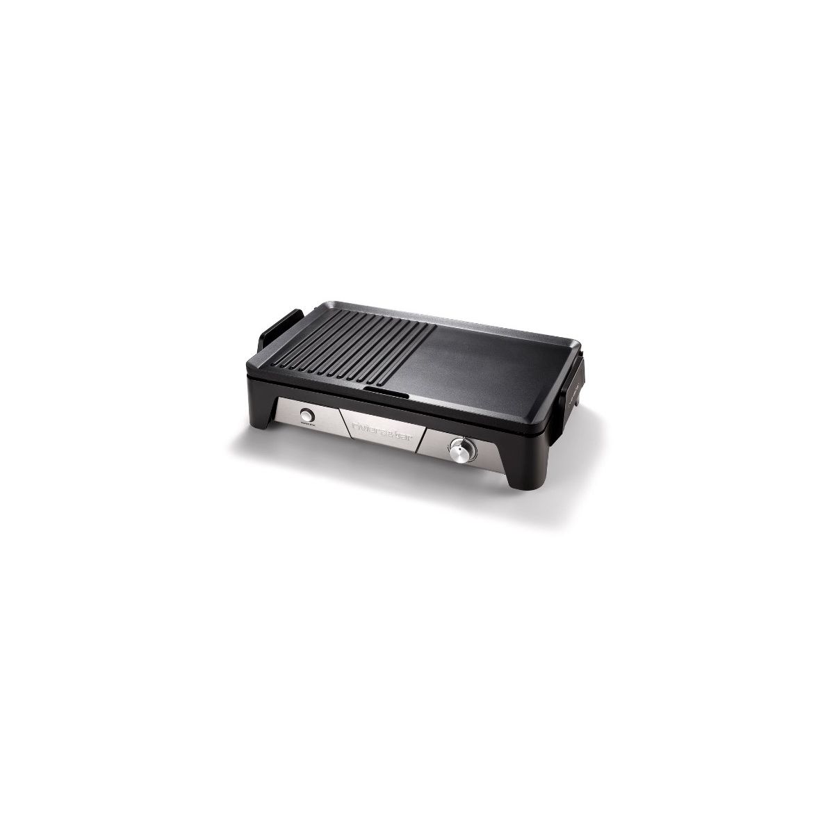 Plancha électrique QPL485 Grill et plancha à poser, 50x30 cm couleur unique, RIVIERA & BAR
