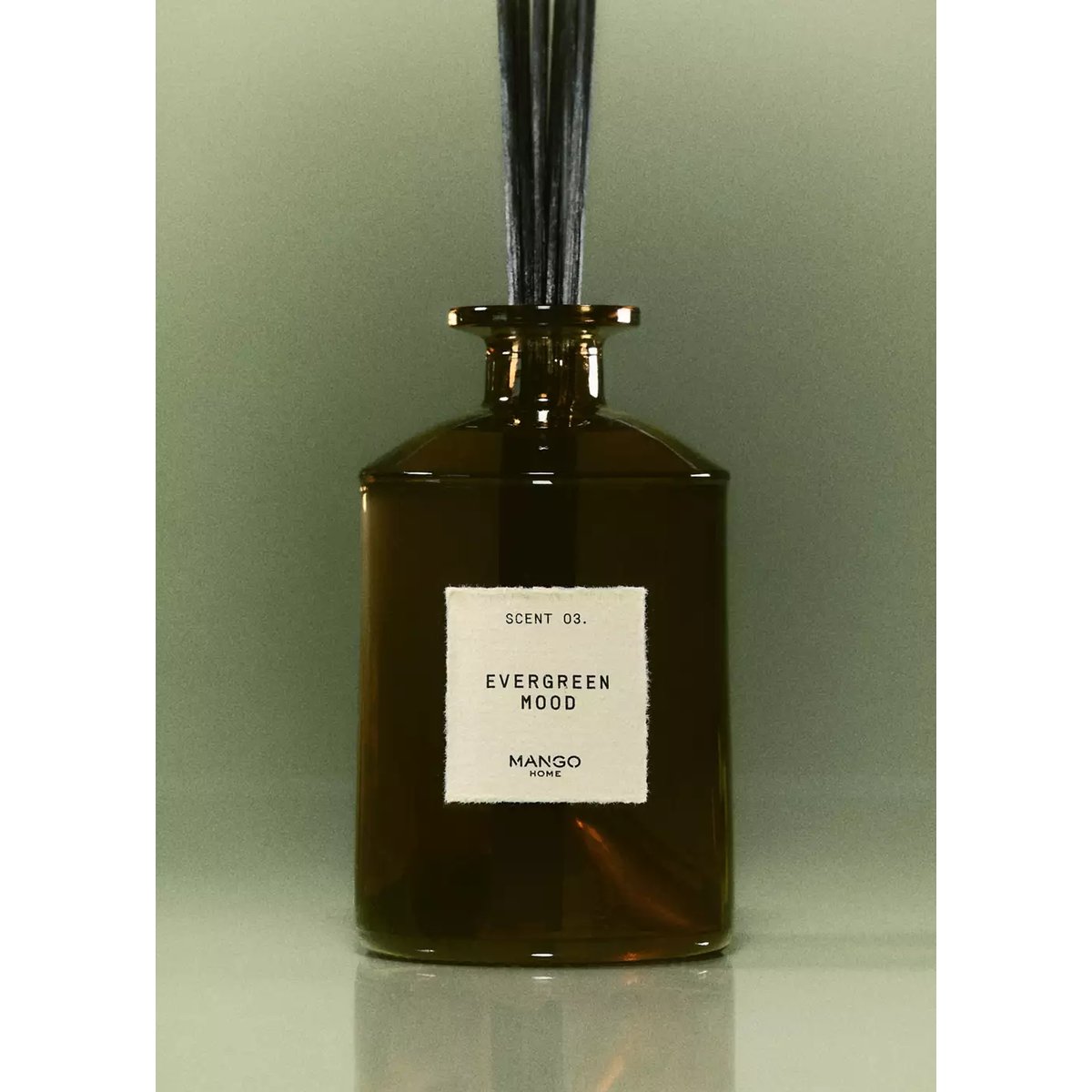 Diffuseur de parfum mikado EVERGREEN MOOD 500 ml marron, MANGO HOME