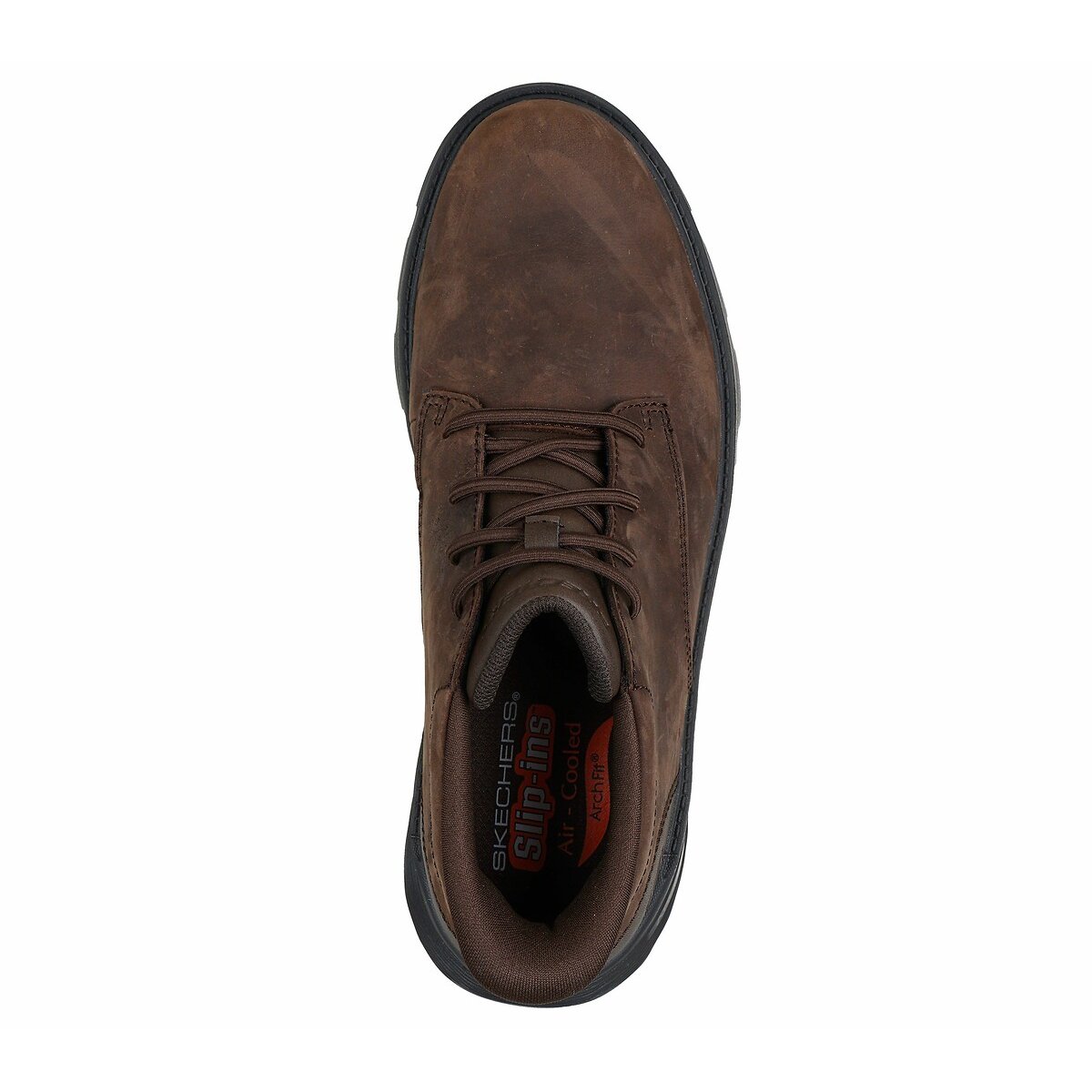Stivaletti Arch Fit Garza cioccolato, SKECHERS