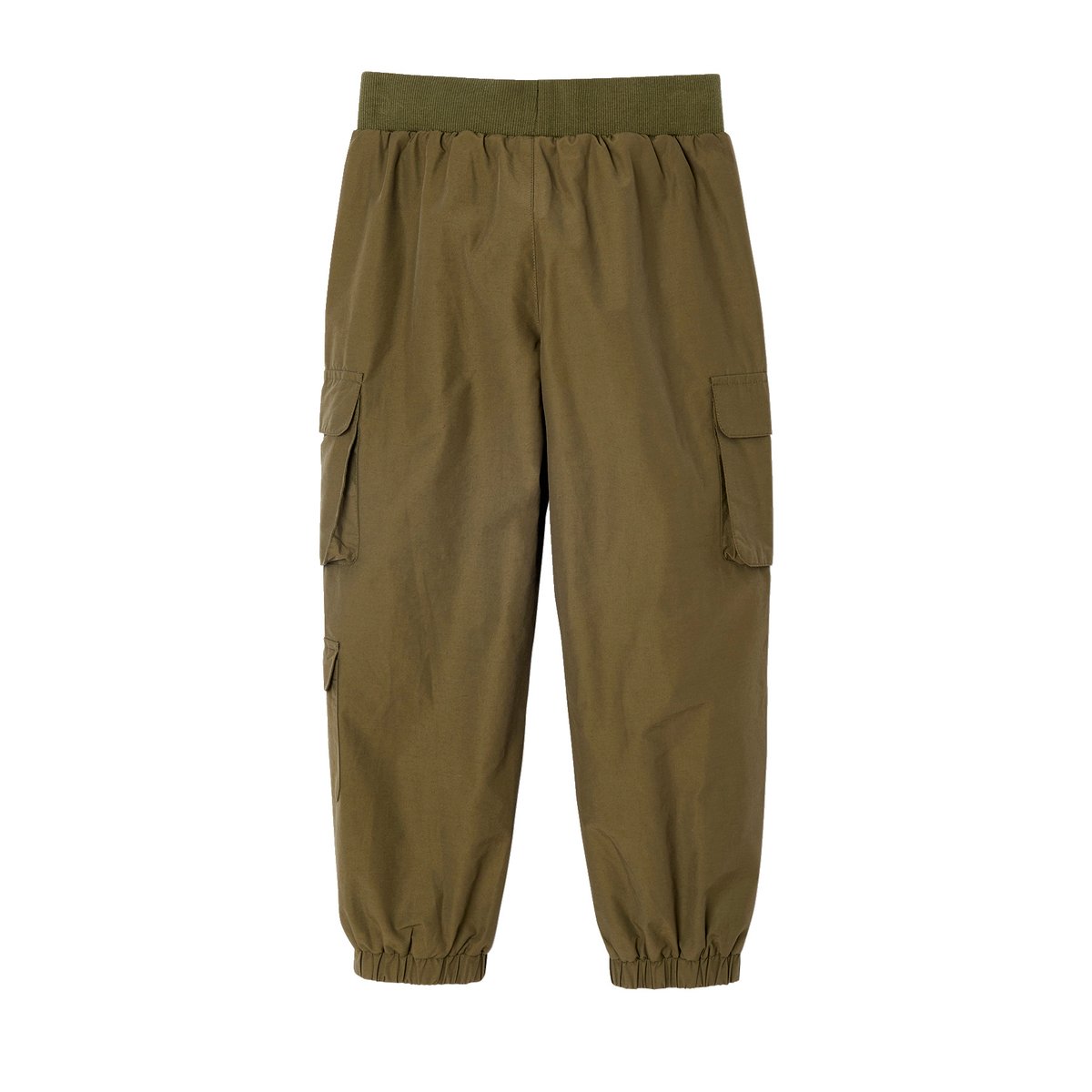 Pantalon utilitaire déperlant kaki, VERTBAUDET