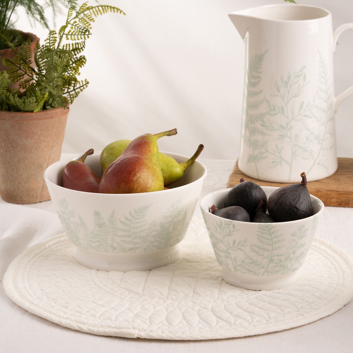 16cm Signature Botanical Serving Bowl green, MARY BERRY