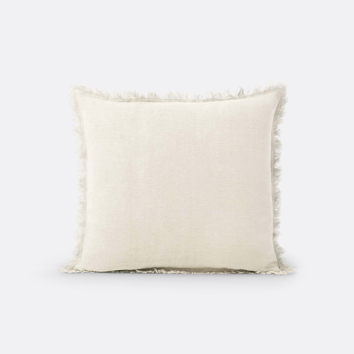 Housse de coussin lin lavé, Linange ecru, LA REDOUTE INTERIEURS