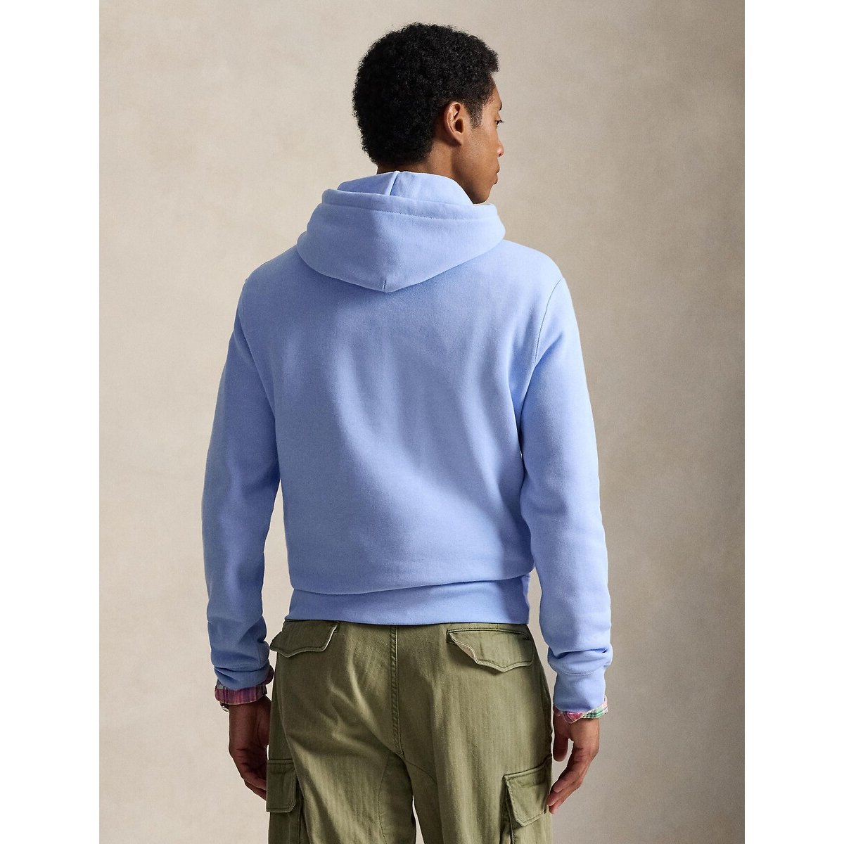 Felpa con cappuccio Polo Bear blu chiaro, POLO RALPH LAUREN