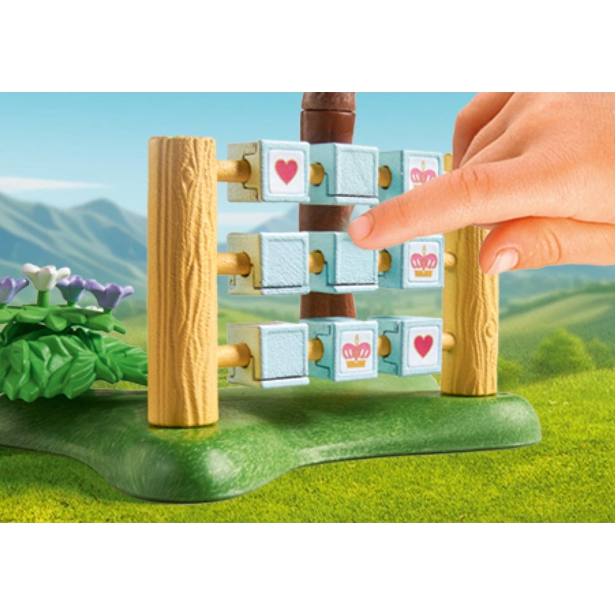 Jeux de jardin royal avec prince et princesse multicolore, PLAYMOBIL