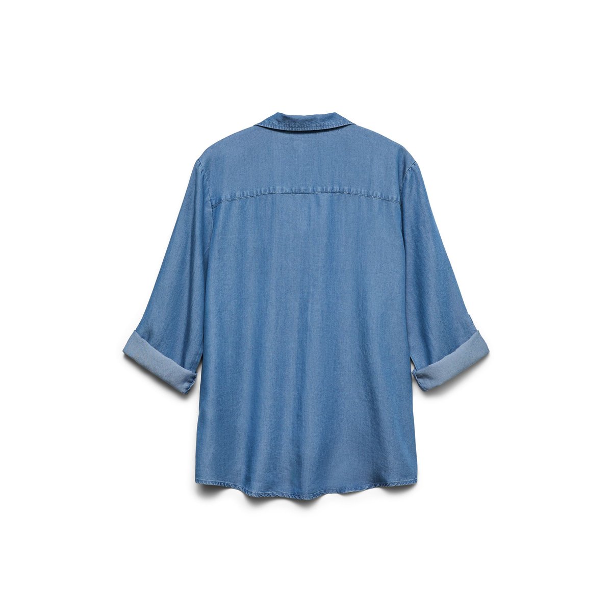 Chemise En Denim medium blue denim, VERO MODA