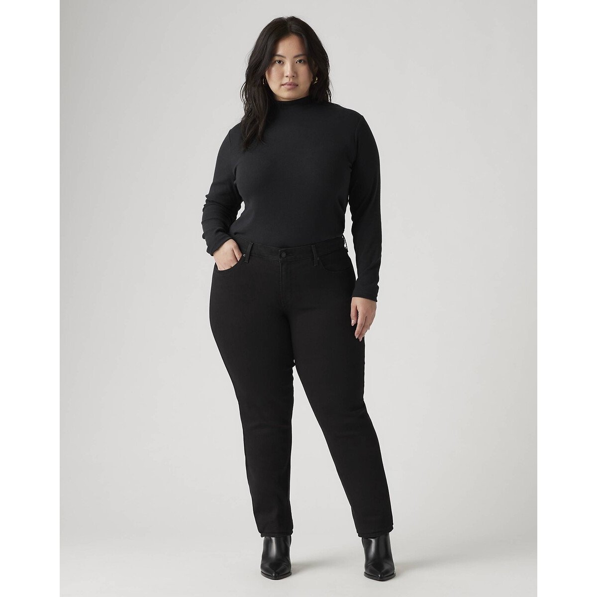 Jean skinny soft black, LEVI’S PLUS
