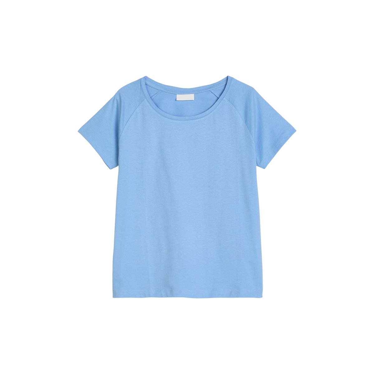 T-shirt regular en Basic Single Jersey bleu moyen, MARC O’POLO DENIM