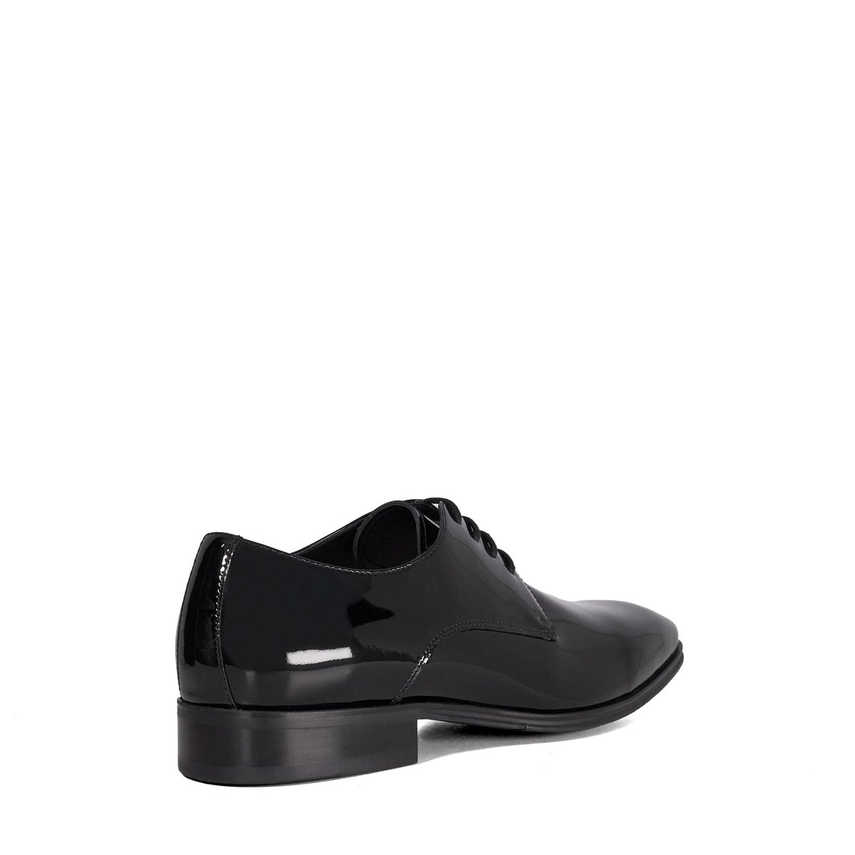 Gibson en cuir à lacets - SATCHEL black-patent leather, DUNE LONDON