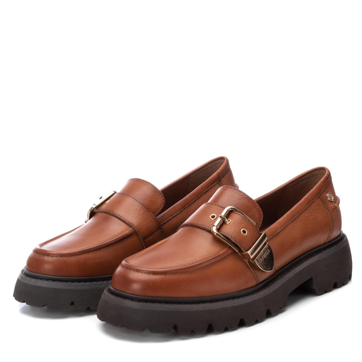 Chaussure Mocassin Plaine Décontractée camel, CARMELA
