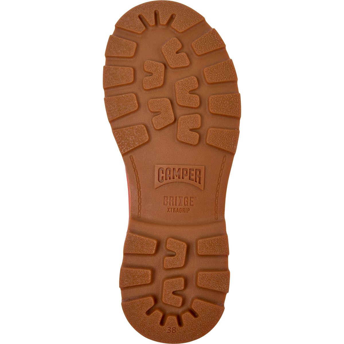 Bottines Brutus+ cuir marron moyen, CAMPER