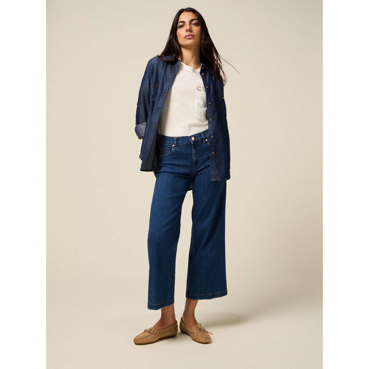 Jean court bleu, OLTRE
