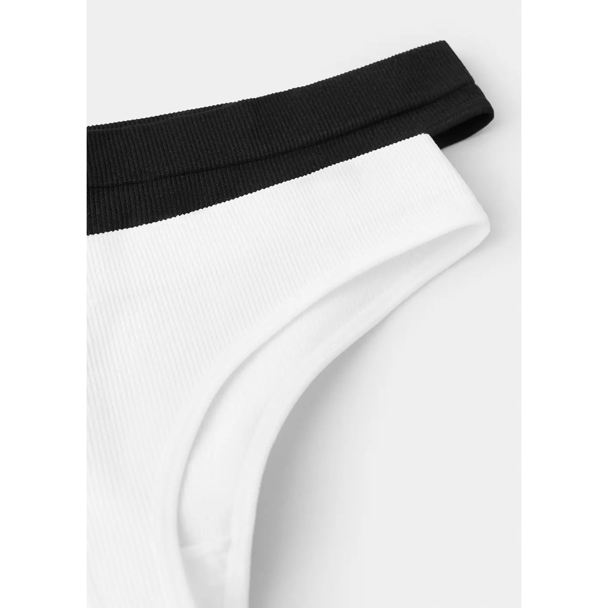Lot 2 culottes côtelées blanc cassé, MANGO TEEN