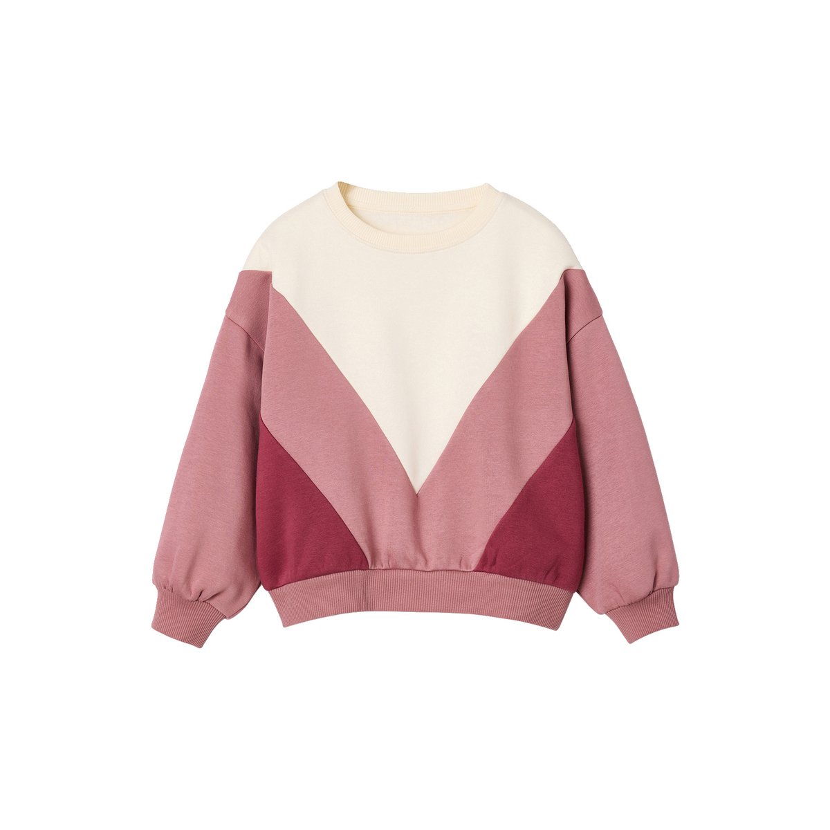 Sweat vieux rose, VERTBAUDET