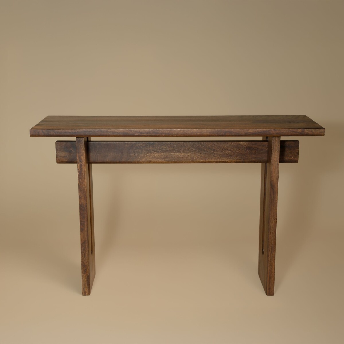 Saori Japandi Acacia Wood Console Table dark acacia wood, ÉDITÉ