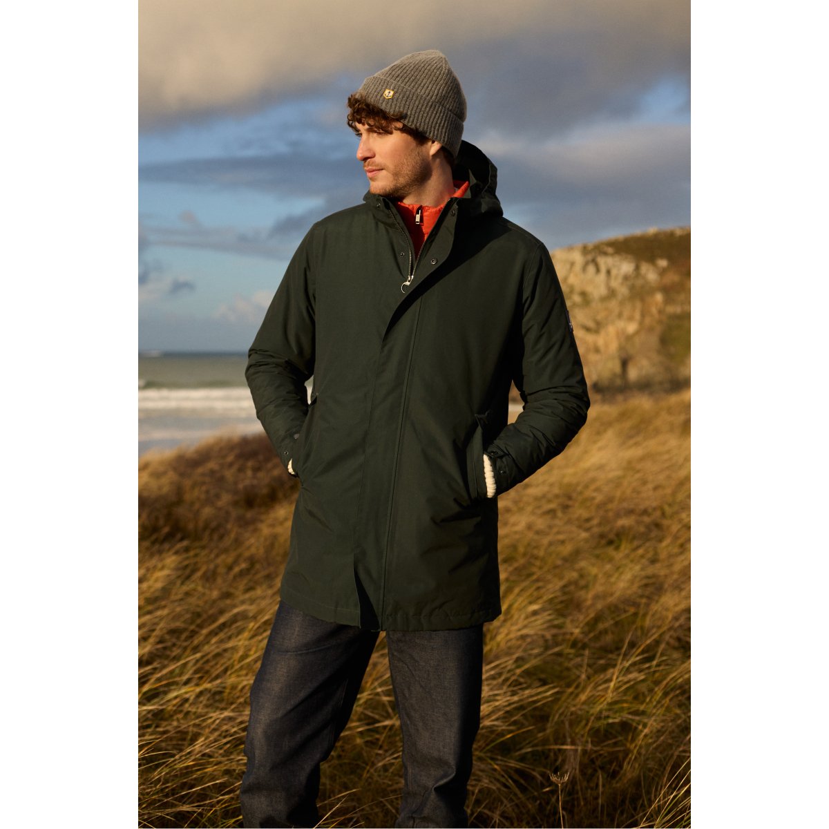 Parka imperméable HOOKLYN navy, BERMUDES
