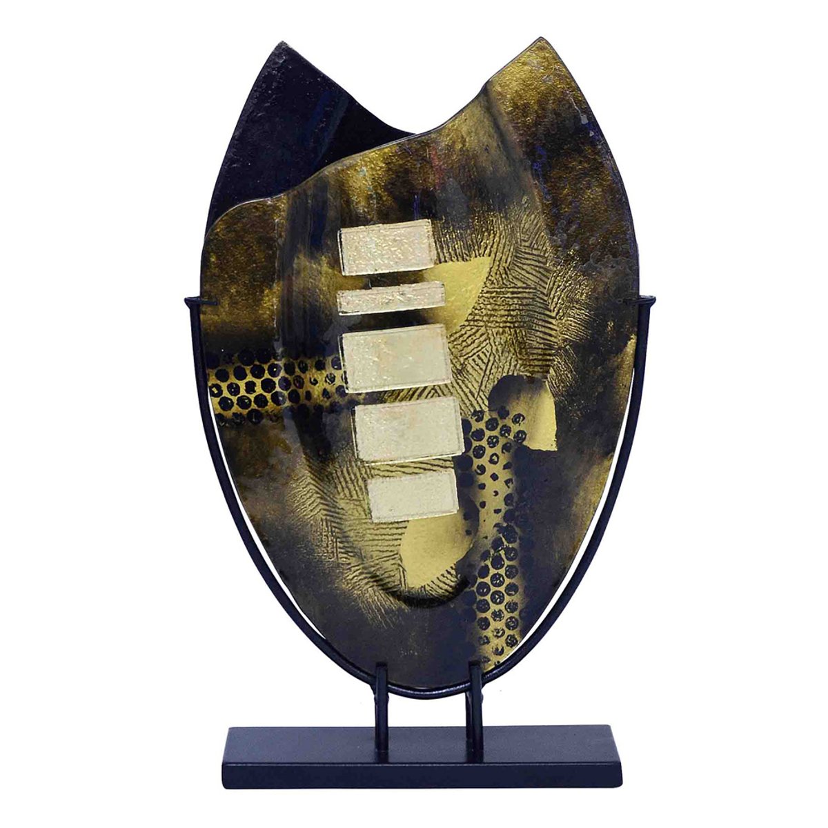 Vase œuf Orial 33x multicolore, TABLE PASSION