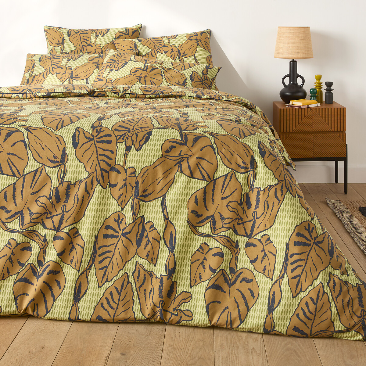 Dahi Cotton Percale Duvet Cover printed, LA REDOUTE INTERIEURS